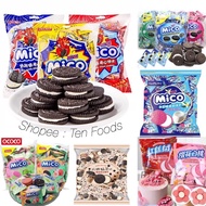 [376g] Mico Cream Sandwich Cookies Many Flavors / Oreo Matcha / Sakura / Snacks - Hot Trends