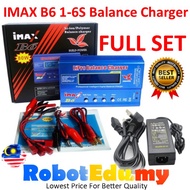 FULL SET IMAX B6 1-6S Lipo Battery Balance Balancing Charger / Discharging Discharger 1-6 Cells Powe
