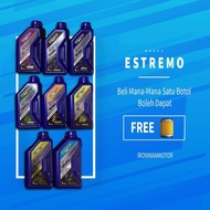 ESTREMO Italy 4T Oil 2T HeatPro/Motomax/ScootMax 1 Litre Motor Oil & Coolant 100% Ori Estremo