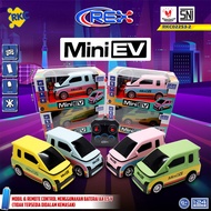 Mainan anak mobil remote wuling mini ev mobil listrik 2253-2