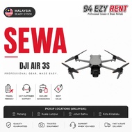 Sewa DJI Air 3S Drone | Fly More Combo | RC 2 Controller | Dual Camera 4K HDR | Professional Drone R