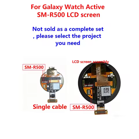 For Samsung Galaxy Watch Active SM-R500 LCD screen LCD Display Touch Panel Screen