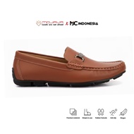 Men's Formal Slip-On Loafers MJC3-04 Mocha Office Party Work Shoes