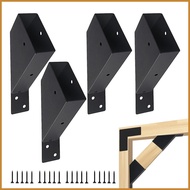 Pergola Metal Brackets Heavy-Duty Pergola Angle Support Bracket 45-Degree Angle Gazebo Brackets Perg