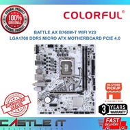 Colorful Battle Ax B760M-T WiFi V20 LGA1700 DDR5 Micro ATX Motherboard PCIe 4.0
