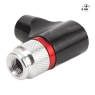GOGOU CO2 Bicycle Tire Inflator, Black Lightweight Bike CO2 Inflator, Durable Aluminium Alloy Portab
