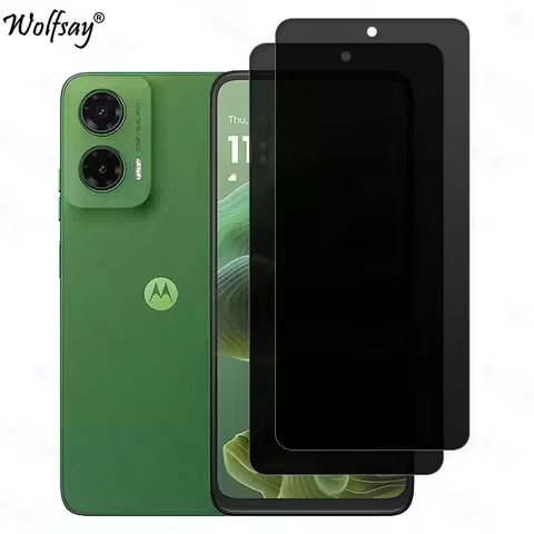 Anti-Spy Tempered Glass For Motorola Moto G35 Privacy Screen Protector For Moto G35 G 35 5G Full Cov