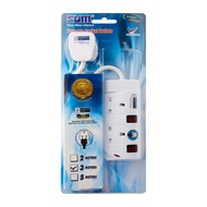 SUM 2 Outlets 3 Pin Portable Electric Socket &amp; Extension Cord (3M)