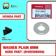 JT-2031 WASHER PLAIN (RING) 8MM (94101-08000) - ORIGINAL AHM