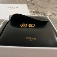 全新CELINE 凱旋門耳環