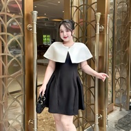 Aurelia Dress by Viella Clothing | Premium Cape Dress Elegant Formal PartyWanita