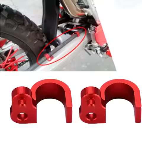 2Pcs Motorcycle Front Rear Brake Hose Guide Spare Part For Honda CRF250L/M 2012-2015 Moto Oil Line H