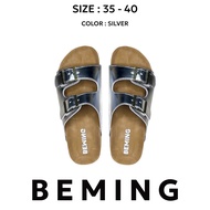 Bemingshoes004-Beming Buckle Sandals – สายแฟก็ใส่แตะได้! แตะเบิ้ลสายคาดคู่ แมทช์ได้ทุกวัน 👣✨