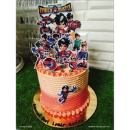 TOPPER  CAKE MECHAMATO READY STOCK DAN TEMPAHAN