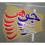 Reflective vinyl sticker motor &amp; car sticker