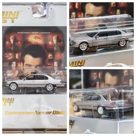 MINIGT 1/64 902-007 906-007 The James Bond Series Alloy Car Model Movie Peripheral Adult Collection 