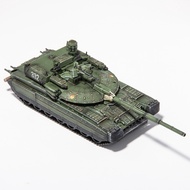 Finished Model 1: 72 AM Russia 640 Black Hawk Tank Alloy Core Magnetic Gun Barrel Equipment Top Edit