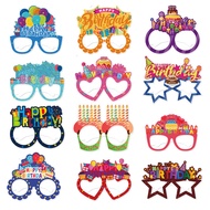 Birthday Decoration Paper Glasses Happy birthday Party Party Funny Dress Up Party Supplies 10.23