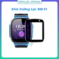Combo Set of 2 Tempered Glass Screen Protectors for 360 E1 PMMA Kids' Smart Watch