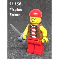 [Taichung Xiangzhi Building Blocks] LEGO 21358 Doll Pirate Pirates Bo 'Sun