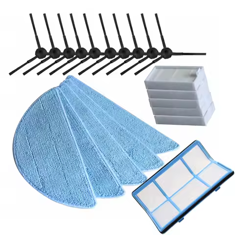Vacuum Hepa Filter Mop Cloth Rags Side Brush for Medion MD 18501 1850X 18600 19900 Robot Vacuum Clea