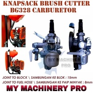 KNAPSACK BRUSH CUTTER ENGINE BG328 CARBURETOR(NEW) MESIN RUMPUT GALAS BG328 KARBURATOR