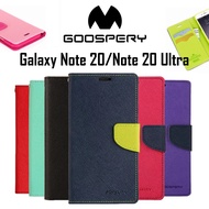 Mercury/Goospery Fancy Diary Cases/Cover For Samsung Galaxy Note 20/Note 20 Ultra