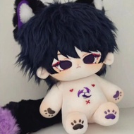 ตุ๊กตา Genshin Impact Sucrose ผ้าฝ้าย ขนาด 20 ซม ตุ๊กตาผ้าขนสัตว์แบบเปลี่ยนชุดได้ สไตล์โบราณ ไม่มีแบ