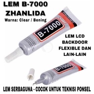 ZHANLIDA LCD TOUCHSCREEN GLUE B7000 MULTI-PURPOSE GLUE/ B-7000 COLOR: CLEAR CLEAR/