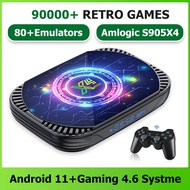 X4 Mini Game Box Amlogic S905X4 EE4.6 For PS1/DC/N64/PSP Classic Retro 90000 Games 11 4K/8K HD Wifi TV Video Game Player
