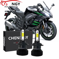 For Kawasaki Ninja 1000 650 300 2011-2012-2015 ( Headlight Bulbs - V4 6000K LED Bulbs Halogen Replac