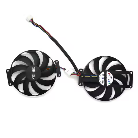 FDC10H12S9-C T129215SU 6PIN RTX 2060 Super GPU Fan for ASUS GTX 1660 1660Ti Dual EVO OC RTX2070 Grap
