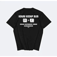 Distro T-shirts with the words "THE LIFE" CAN BE CTRL+Z"