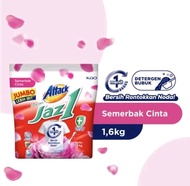 Attack Jaz1 Detergen Bubuk Kemasan Jumbo 1.6Kg - Jaz1 Detergen Bubuk 1.6Kg Jumbo