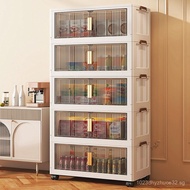 High-Value Storage Cabinet Bag Wide56CM Storage Cabinet Display Cabinet Double Door Transparent Luxu