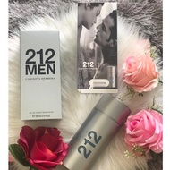💯 ORI REJECTED Carolina Herrera 212 Men NYC EDT 100ml