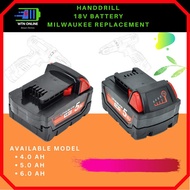 Milwaukee 4.0/5.0/6.0ah M18 Replacement Battery