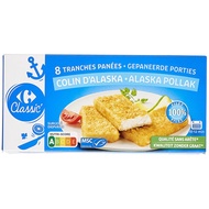 LPD - Breaded Alaska Pollock Slices 50G\Carrefour