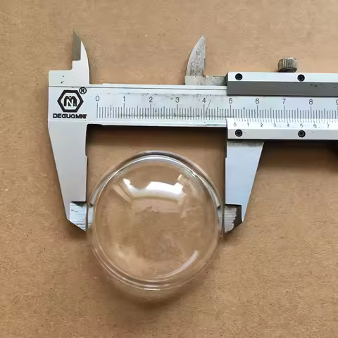 2 inch Acrylic Dome CCTV Dome Cover For Hikvision, Dahua Security Camera Clear Dome PC material indo