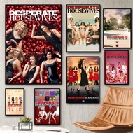 Desperate Housewives Tv Series Poster Print, Home Modern Wall Art, Living Room, Bedroom, Dining Room