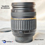 Auto Lens Tamron AF 18-200mm F/3.5-6.3 XR Di II LD Aspherical (IF) Macro Mount Nikon F One Around Th