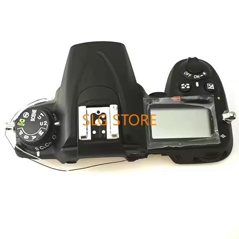 Original Top Cover Head Shell Assembly with Flash Board LCD Repair Part For Nikon D7000 Camera