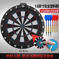 [Wilmas] Children's Dart Board Set Soft Dart Toy Plastic Safe Dart Board M