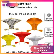 Chinh My song Van mini flute kite 1m25 1m7 2m5 3m5 4m5 cheap assembly NVT 360