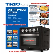 Trio Air Fryer Oven TAO-2507 Air Healthy Fryer with 25L Oven 7L Air Fryer (2 in 1) - Klang Valley Delivery By Seller