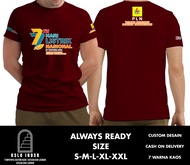 Kaos Hari Listrik Nasional Pln Bumn Terang Negeriku Bangkit Indonesiaku DB - Kaosilogis