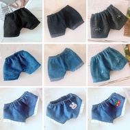 20cm Ready Stock Wang YiBo Xiao Zhan Doll Black Pants Blue Jeans Costume Dolls Accessories