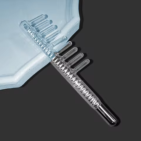 High Frequency Replacement Neon Argon Electrodes for Glass Tube Facial Body Wand Hair Care Promote H