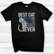 Best Cat Dad Ever T-Shirt Funny Cat Lover Gift Unique Pet Dad Fast Shipping Tee Birthday Gift For Ca