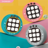 ZHOMKI89 Puzzle Game Console, Stress Relief Electronic  Toe Bolt Game,  3-in-1 Handheld Fidget Toy